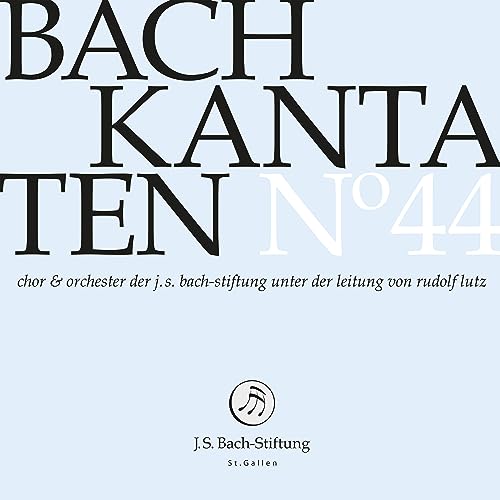 Rudolf Lutz - Bach (1685-1750) Cantatas Vol.44 : Rudolf Lutz / J.S.Bach Stiftung Orchestra & Choir - Import CD