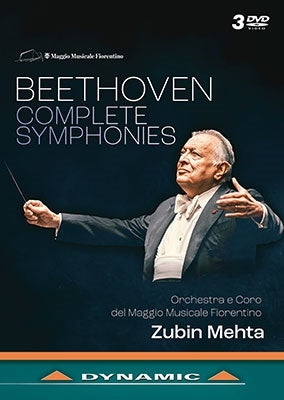 Beethoven (1770-1827) - Complete Symphonies : Zubin Mehta / Orchestra del Maggio Musicale Fiorentino (3DVD) - Import 3 DVD Disc