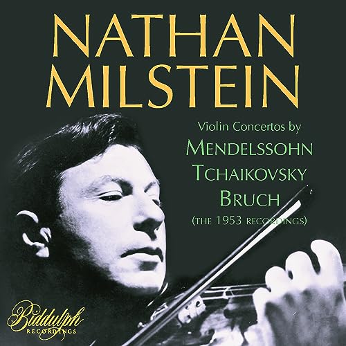 Nathan Milstein - Nathan Milstein : Violin Concertos by Mendelssohn, Tchaikovsky, Bruch The 1953 Recordings - Import CD