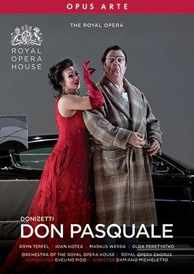 Donizetti (1797-1848) - Don Pasquale : Michieletto, Pido / Royal Opera House, Terfel, Peretyatko, Hotea, M.Werba, etc (2019 Stereo) - Import DVD Disc