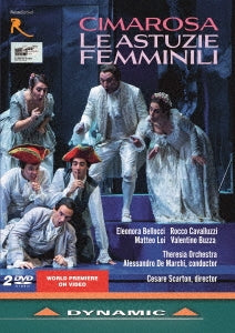 Alessandro De Marzi, Tereshia Orchestra, Eleonora Belotti, Emilia Kundari - Cimarosa (1749-1801) Le Astuzie Femminili : Scarton, De Marchi / Theresia Orchestra, Bellocci, Cavalluzzi, M.Loi, Buzza, Etc (2022 Stereo)(2Dvd) - Import 2 DVD