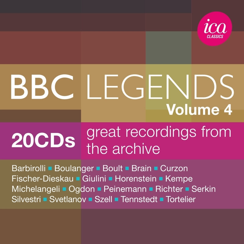 Various Artists - BBC Legends Vol.4 -Great Recordings from the Archive (20CD) - Import 20CD Box Set
