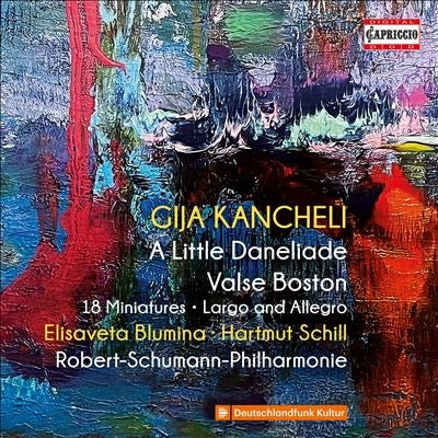 Elizaveta Blumina, Robert Schumann Philharmonic Orchestra - Kancheri, Giya (1935-2019) A Little Daneliade, Valse Boston, Etc : Blumina(P)/ Robert Schumann Philharmonic, Schill(Vn) - Import CD