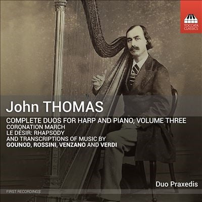 Duo Praxedis - Thomas: Complete Duos For Harp & Piano Vol.3 - Import CD
