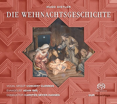 Adam Lise, Karsten Saiya-Hansen, Vocal Group Concert Clemens - Distler (1908-1942) Die Weihnachtsgeschichte : Carsten Seyer-Hansen / Vocal Group Concert Clemens (Hybrid) - Import SACD Hybrid