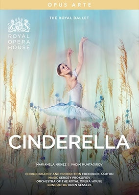 The Royal Ballet, Marianela Nunez, Vadim Muntagirov - Ballet & Dances Classical Cinderella(Prokofiev): (Ashton)Nunez, Muntagirov, Royal Ballet (2023) - Import DVD