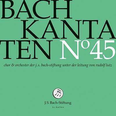Rudolf Lutz - Bach (1685-1750) Cantatas Vol.45 : Rudolf Lutz / J.S.Bach Stiftung Orchestra & Choir - Import CD