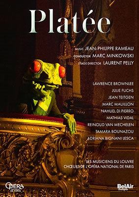 Marc Minkowski, Louvre Palace Orchestra, Lawrence Brownlee, Mikael Spadaccini - Rameau, Jean-Philippe (1683-1764) Platee : Pelly, Minkowski / Les Musiciens Du Louvre, Brownlee, J.Fuchs, Teitgen, Etc (2022 Stereo) - Import DVD