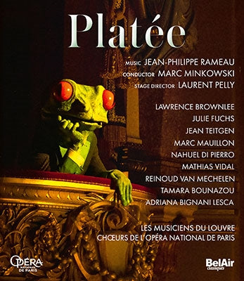 Marc Minkowski, Louvre Palace Orchestra, Lawrence Brownlee, Anthony McGill - Rameau, Jean-Philippe (1683-1764) Platee : Pelly, Minkowski / Les Musiciens Du Louvre, Brownlee, J.Fuchs, Teitgen, Etc (2022 Stereo) - Import Blu-ray Disc