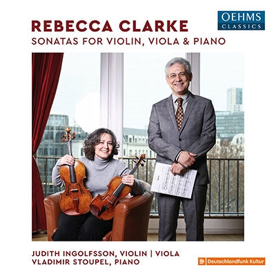 Judith Ingolfsson, Vladimir Stoupel - Clarke, Rebecca (1886-1979) Sonatas For Violin, Viola & Piano: Ingolfsson(Vn, Va)Stoupel(P) - Import CD