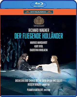 Rossen Gergov, Sofia National Opera Orchestra, Marcus Markart, Jean-Philippe Rameau - Wagner (1813-1883) Der Fliegende Hollander : Kartaloff, Gergov / Sofia Opera, Marquardt, Rydl, R.Nikolaeva, Etc (2022 Stereo) - Import Blu-ray Disc