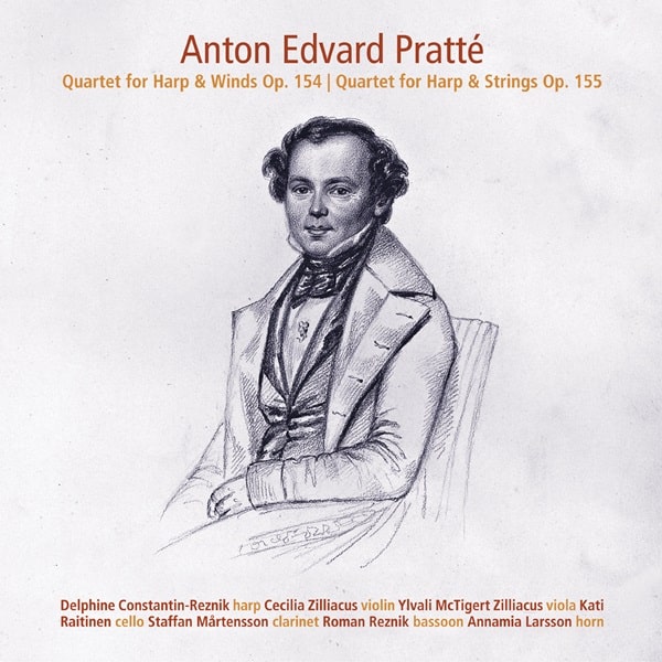 Delphine Constantin-Reznik - Pratte:Quartet For Harp&Winds Op.154 - Import CD