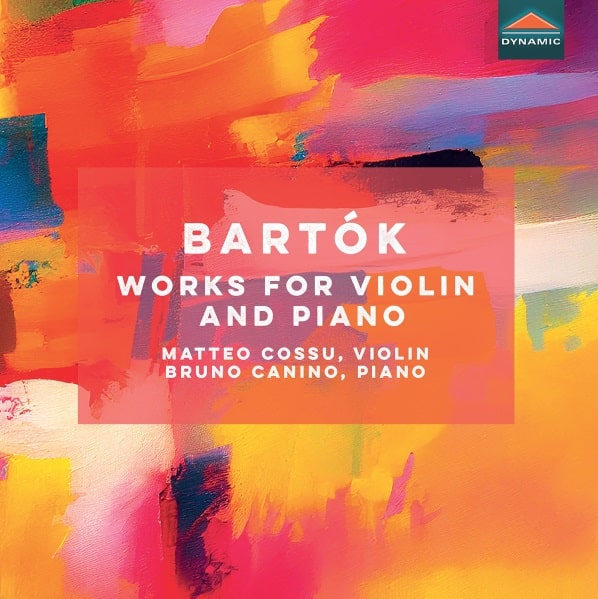 Matteo Cossu - Bartok Works For Violin And Piano - Import CD