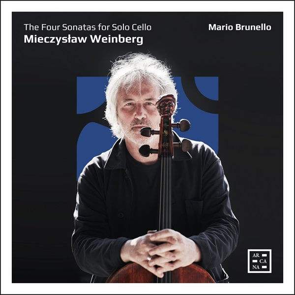 Mario Brunello - Weinberg:Four Sonatas For Solo Cello - Import CD