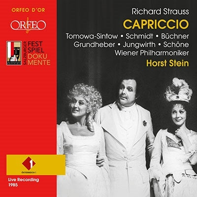 Holst Stein、Vienna Philharmonic Orchestra、Anna Tomowa-Sintow、Wolfgang Schone - Capriccio : Holst Stein / Vienna Phliharmonic, Tomowa-Sintow, Grundheber, Buchner, T.Schmidt, Jungwirth, W.Schone, Etc (1985 Stereo)(2Cd) - Import 2 CD