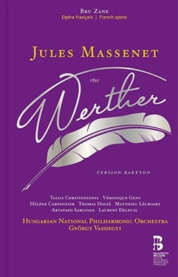 Gyorgy Vashegyi - Massenet:Werther - Import 2 CD