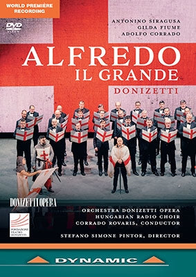 Corrado Rovaris, Donizetti Opera Orchestra, Antonino Siragusa, Gilda Fiume - Donizetti: Opera "Alfred the Great - Import DVD