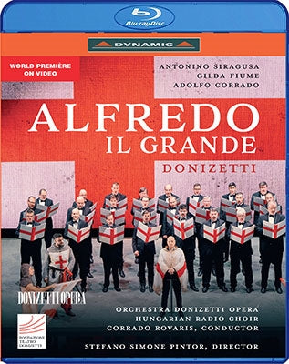 Corrado Rovaris, Donizetti Opera Orchestra, Antonino Siragusa, Gilda Fiume - Donizetti: Opera "Alfred the Great - Import Blu-ray Disc