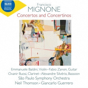 Sao Paulo Symphony Orchestra - Concertos & Concertinos: Baldini(Vn)Zanon(G)Buosi(Cl)Silverio(Fg)G.Guerrero / Sao Paulo So - Import CD