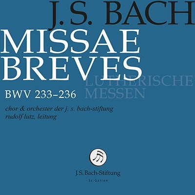 Rudolf Lutz - Bach:Missae Breves - Import 2 CD