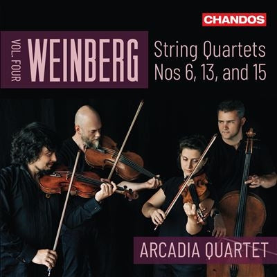 Arcadia String Quartet - Weinberg:String Quartet No.6,13&15 - Import CD