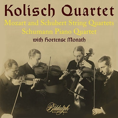 Kolisch Quartet - Mozart / Schubert:String Quartet / Schumann:Piano Quintet - Import 2 CD