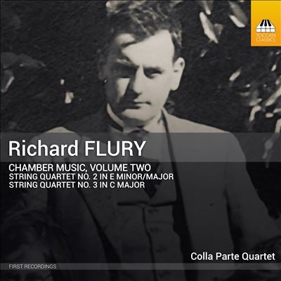 Colla Parte Quartet - Flury:String Quartet No.2&3 - Chamber Music Vol.2 - Import CD