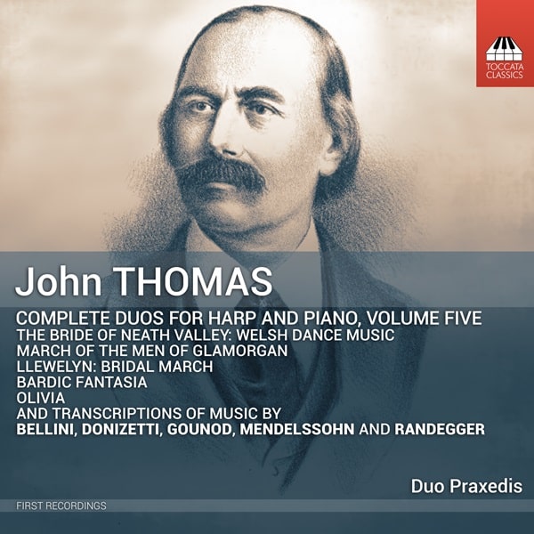 Praxedis&Praxedis - John Thomas:Duos For Harp And Piano Vol.5 - Import CD