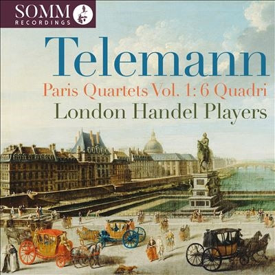London Handel Players - Telemann:Paris Quartets Vol.1 - 6 Quadri - Import CD