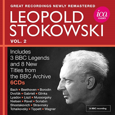 Leopold Stokowski - Great Recordings From Bbc Legends Archive Vol.2 - Import 6 CD Box Set