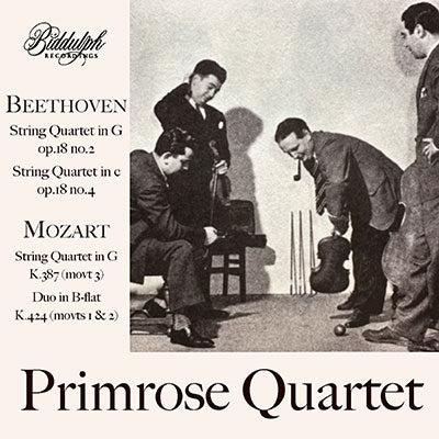 Primrose Quartet - Beethoven:String Quartet No.2&4 - Import CD