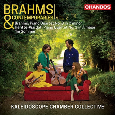 Kaleidoscope Chamber Collective - Brahms & Contemporaries Vol.2 -Brahms Piano Quartet No.3, Heritte-Viardot Piano Quartet No.1 - Import CD