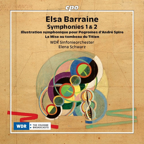 Elena Schwarz - Barraine:Symphony No.1&2 - Import CD