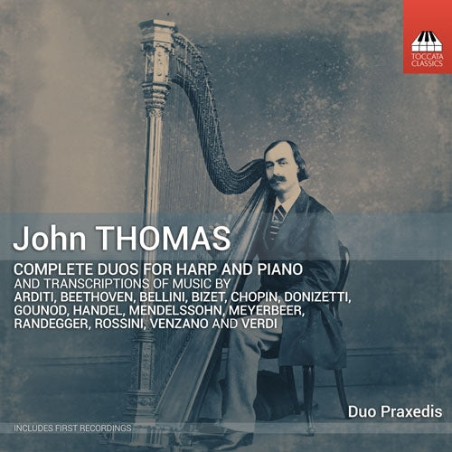 Duo Praxedis - Thomas, John:Complete Duos for Harp & Piano : Duo Praxedis (5CD) - Import 5 CD