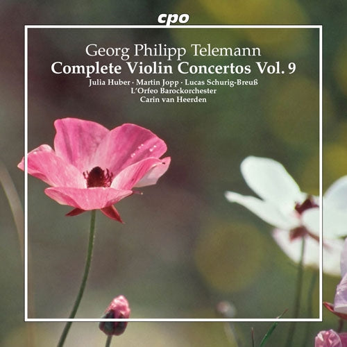 Julia Huber、Martin Jopp、Lukas Schlich-Breuss、Carin van Heerden、Orfeo Baroque Orchestra - Telemann : Complete Violin Concertos Vol.9 - Import CD