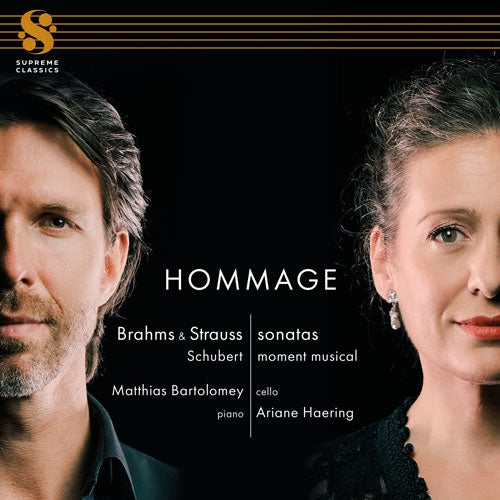 Matthias Bartolomey、Ariane Haering - Brahms :Brahms Cello Sonata No.1, R.Strauss Cello Sonata, etc. - Import SACD Hybrid