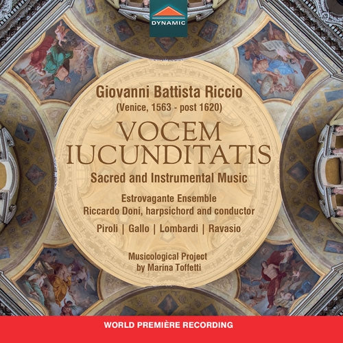 Riccardo Doni - Riccio, Giovanni Battista : Vocem Iucunditatis -Sacred & Instrumental Works : Estrovagante Ensemble - Import CD