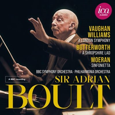Windsync - Vaughan Williams Vaughan Williams Symphony No.2, Butterworth A Shropshire Lad, Moeran Sinfonietta : Adrian Boult / BBC Symphony Orchestra, Philharmonia Orchestra (1971, 1963) - Import CD