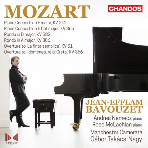 Jean-Efflam Bavouzet - Mozart Piano Concertos Nos.7, 10, Rondos, Overture : Jean-Efflam Bavouzet, Andrea Nemecz, Rose McLachlan(P)Gabor Takacs-Nagy / Manchester Camerata - Import CD