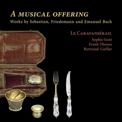 Esteban Sanchez - A Musical Offering -Works by J.S.Bach, W.F.Bach, C.P.E.Bach : Le Caravanserail - Import CD