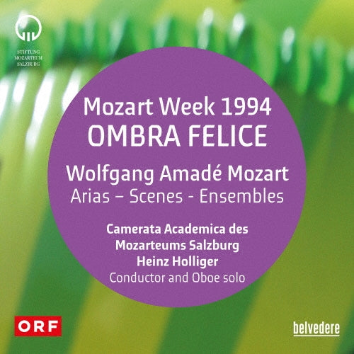 Heinz Holliger - Mozart :Ombra Felice-arias, Scenes & Ensembles - Import 3 CD