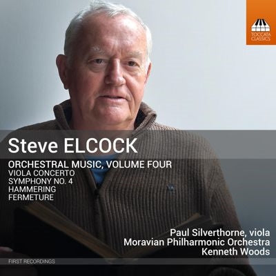 Kenneth Woods - Elcock, Steve : Orchestral Works Vol.4 -Viola Concerto, Symphony No.4, etc. Silverthorne(Va)K.Woods / Moravian Philharmonic - Import CD