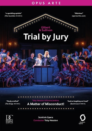Sullivan, Arthur (1842-1900) - Sullivan Trial by Jury, Hession A Matter of Misconduct! : Savournin, Attridge, Toby Hession / Scottish Opera (2025 Stereo) - Import DVD