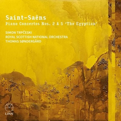 Simon Trpčeski - Saint-Saëns: Piano Concertos Nos. 2 & 5 'Egyptian' - Import CD