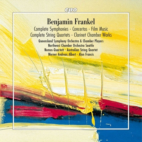 Werner Andreas Albert 、 Alun Francis - Frankel: Complete Symphonies, Concertos, Orchestral Works, Chamber Works - Import 11 CD Box Set