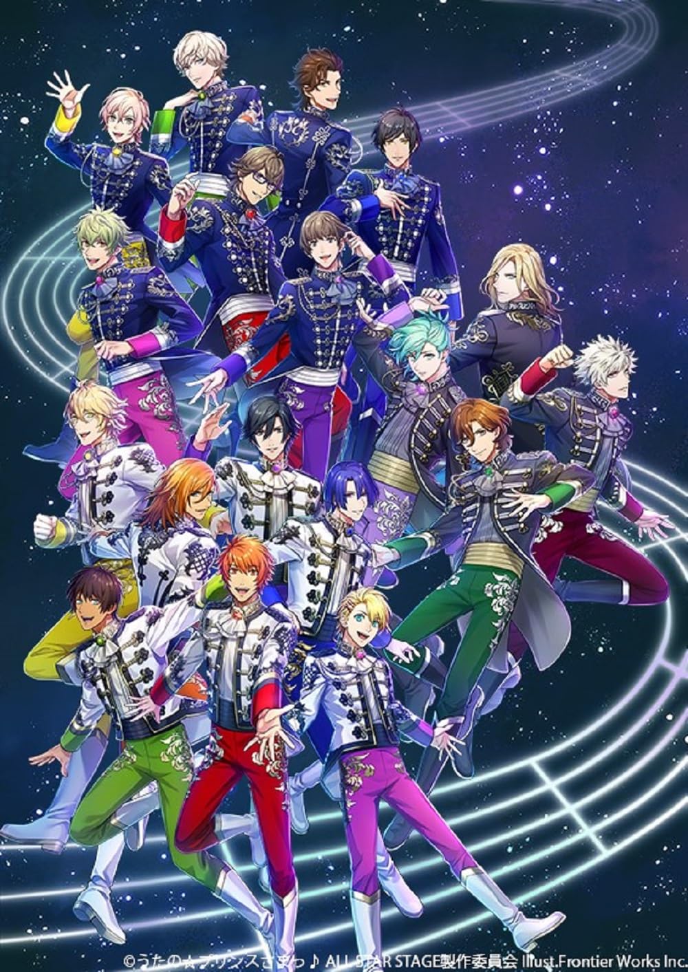 ST☆RISH(アーティスト) 、 QUARTET NIGHT(アーティスト) 、 HE★VENS(アーティスト) - Uta No Prince Sama All Star Stage -Music Universe- - Japan Blu-ray Disc+CD