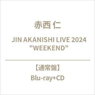 Jin Akanishi - Jin Akanishi Live 2024 "Weekend" - Japan Blu-ray Disc + CD