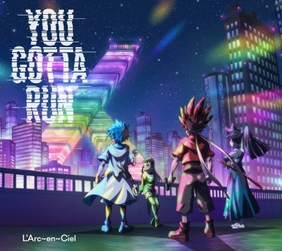 L'Arc~En~Ciel - YOU GOTTA RUN - Japan Type-B CD single Limited Edition
