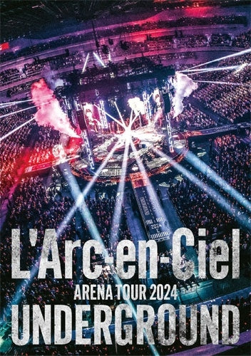L'Arc-En-Ciel - ARENA TOUR 2024 UNDERGROUND - Japan DVD + 2 CDs + Color Booklet