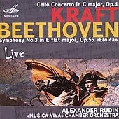Alexander Rudin, Emin Martirosyan, Musica Viva Chamber Orchestra - A.Kraft: Cello Concerto Op.4; Beethoven: Symphony No.3 Op.55"Eroica" (11/11/2006) / Alexander Rudin(vc/cond), Musica Viva Academic Chamber Orchestra - Import CD